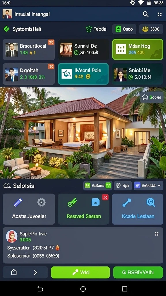 hokiraja - Tampilan awal aplikasi HOKIRAJA yang menarik dan user-friendly.