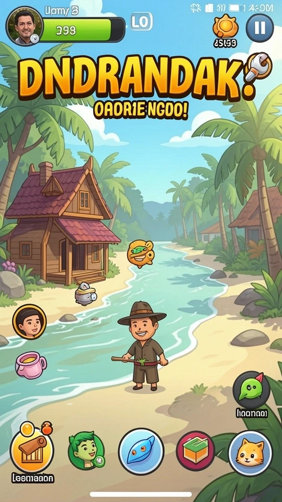 jin33 - Tampilan awal yang menarik dan informatif.