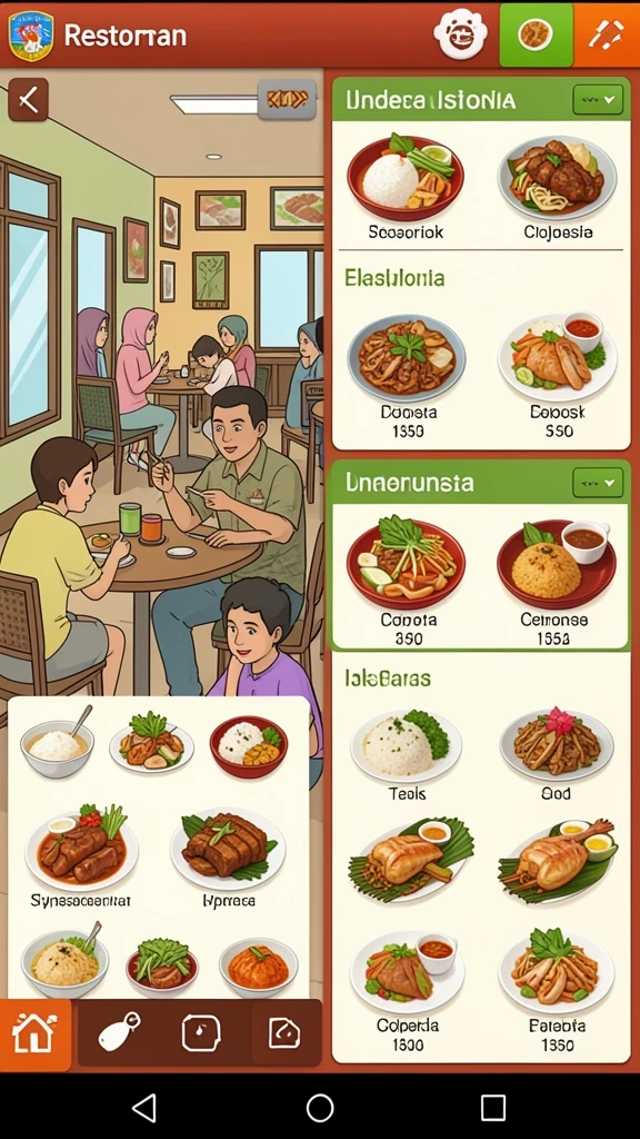 kostoto - Pilih mode permainan dan bergabung dengan teman-teman.