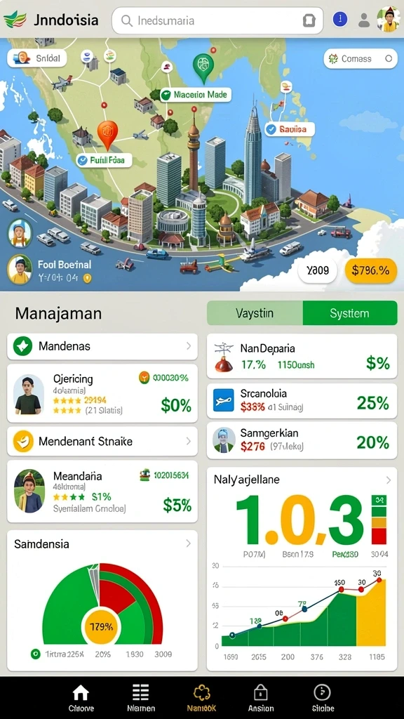 miototo - Ilustrasi level yang penuh tantangan.