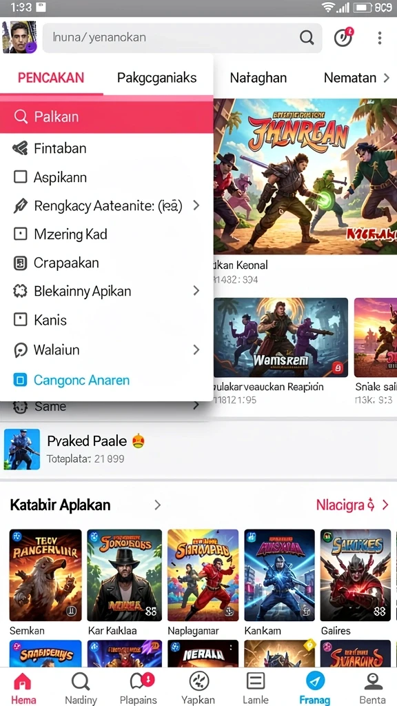 nuts777 - Tampilan antarmuka NUTS777 yang menarik dan user-friendly.