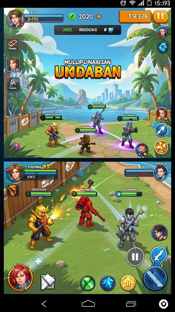 rajajuara - Grafis yang memukau dan gameplay yang halus.
