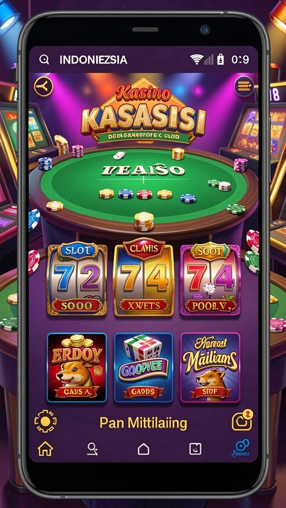 sakti77 - Tampilan antarmuka yang user-friendly.